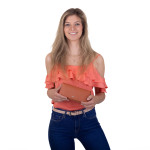 Dámská peněženka kožená SEGALI 7409 cuoio