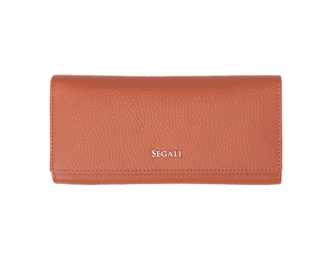 Dámská peněženka kožená SEGALI 7409 cuoio