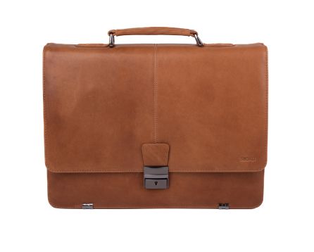 Pánský kufřík kožený SEGALI 7005 koňak