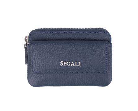 Klíčenka kožená SEGALI 7483 A modrá