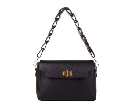 Kožená kabelka Elen SEGALI černá