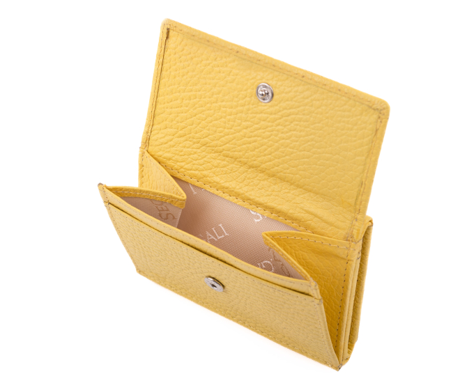 Dámská peněženka kožená SEGALI 1756 B žlutá