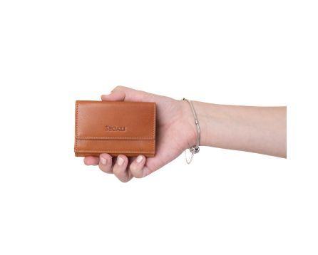 Dámská peněženka kožená SEGALI 1756 G koňak