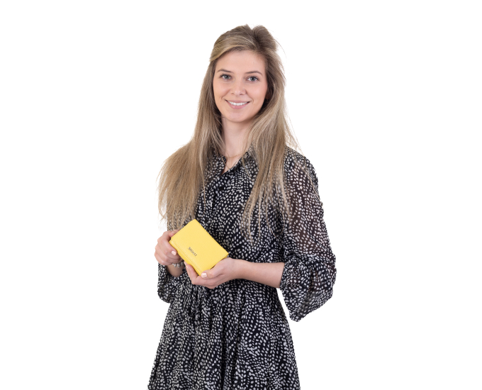 Dámská peněženka kožená SEGALI 7106 B žlutá