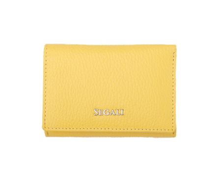 Dámská peněženka kožená SEGALI 7106 B žlutá