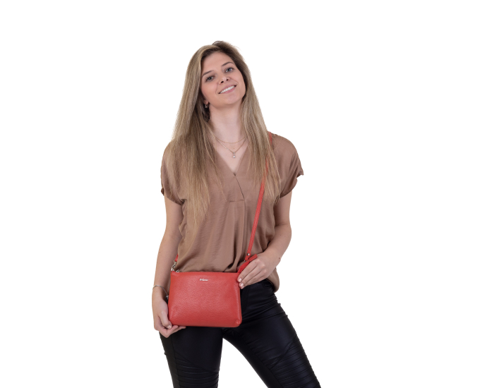 Dámská kabelka kožená SEGALI A6B aragosta