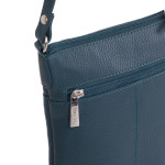 Dámská kabelka kožená SEGALI 7001 B rain storm