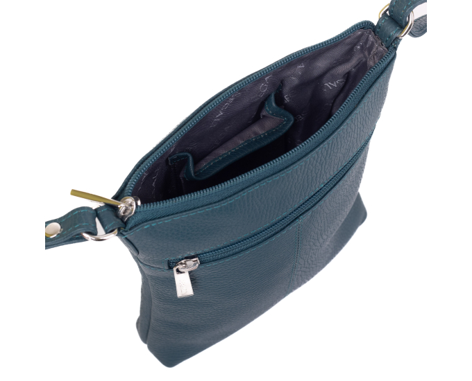 Dámská kabelka kožená SEGALI 7001 B rain storm