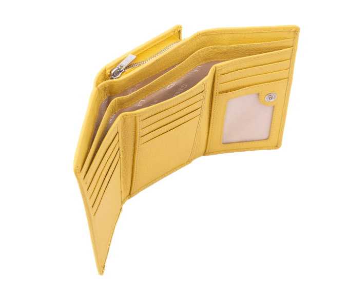 Dámská peněženka kožená SEGALI 7074 B žlutá
