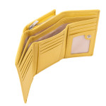 Dámská peněženka kožená SEGALI 7074 B žlutá