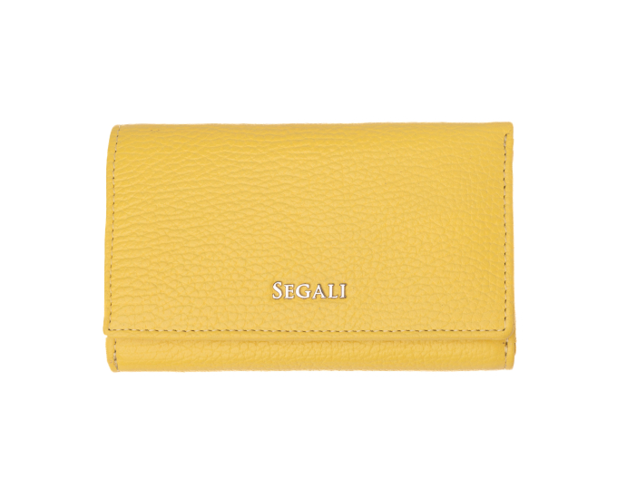 Dámská peněženka kožená SEGALI 7074 B žlutá