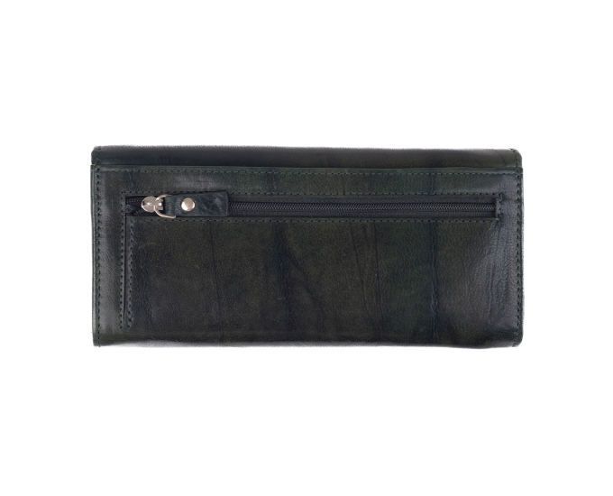Dámská peněženka kožená SEGALI 7120 zelená