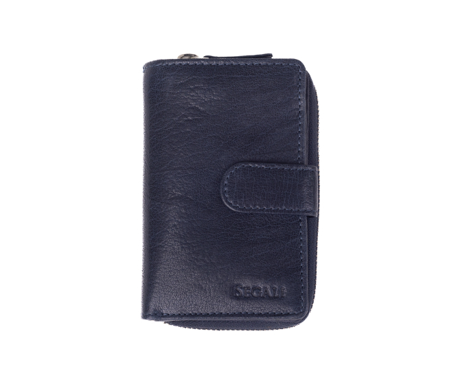 Dámská peněženka kožená SEGALI 1619 B modrá