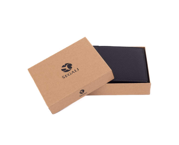 Pánská peněženka kožená SEGALI 1039T černá