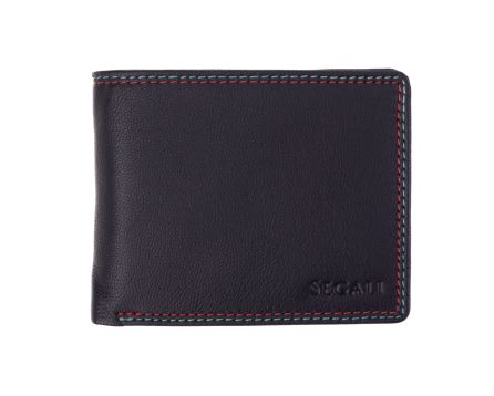 Pánská peněženka kožená SEGALI 1057 černá
