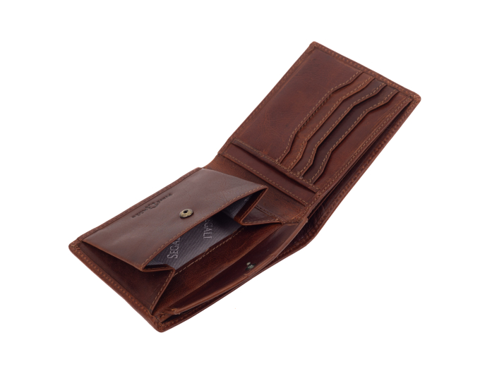 Pánská peněženka kožená SEGALI 1036 hnědá