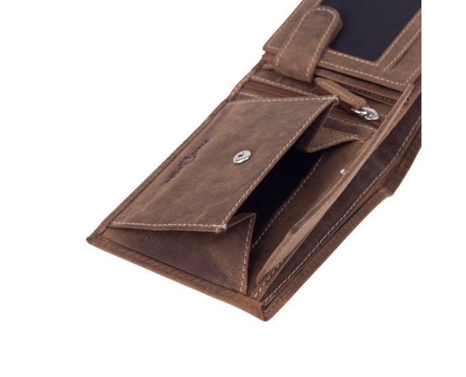 Pánská peněženka kožená SEGALI 979 hnědá