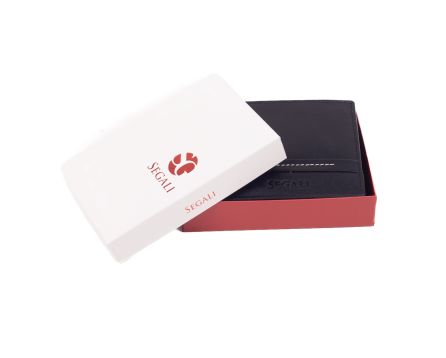 Pánská peněženka kožená SEGALI 1042 černá