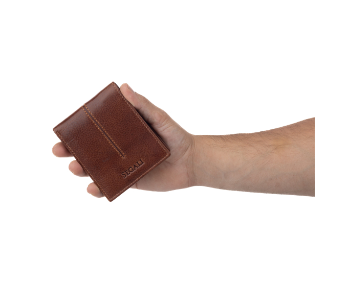 Pánská peněženka kožená SEGALI 985 tan