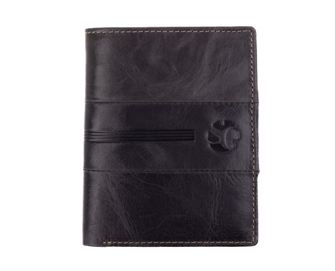 Pánská peněženka kožená SEGALI 1041 černá