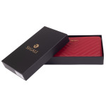 Pouzdrová peněženka kožená SEGALI 50509 červená