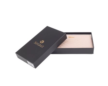 Pouzdrová peněženka kožená SEGALI 50509 lt.pink