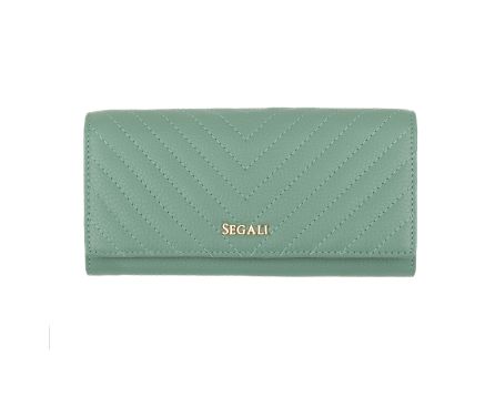 Dámská peněženka kožená SEGALI 50511 lt.green