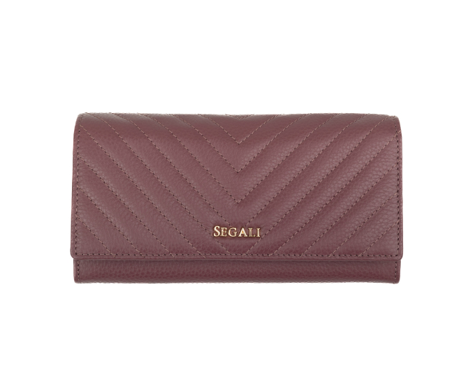 Dámská peněženka kožená SEGALI 50511 purple