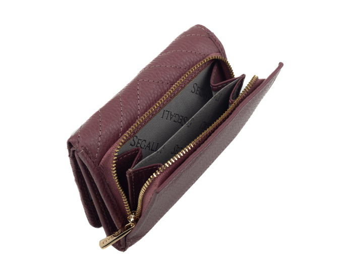 Dámská peněženka kožená SEGALI 50514 purple