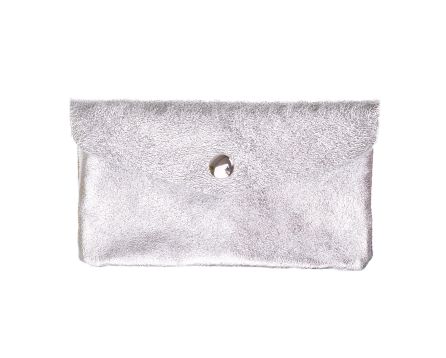Kapsička kožená TINA SEGALI stříbrná