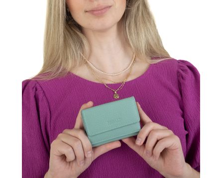 Dámská peněženka kožená SEGALI 1756 B sage