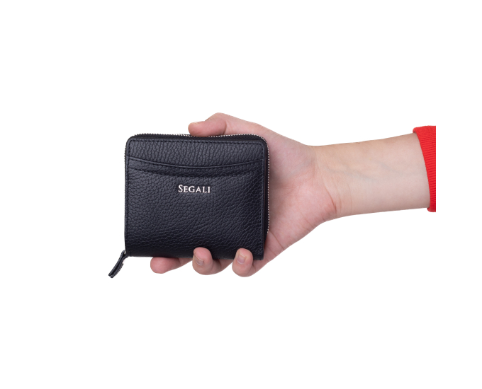 Dámská peněženka kožená SEGALI 7544 B černá