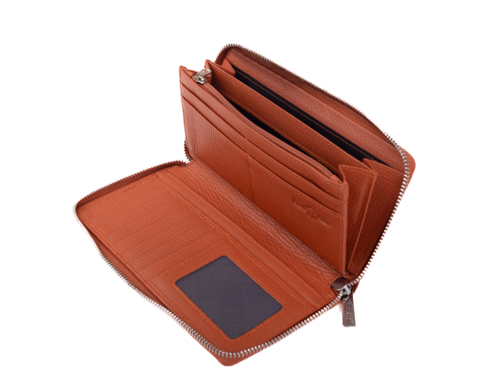 Dámská peněženka kožená SEGALI 7395 cuoio