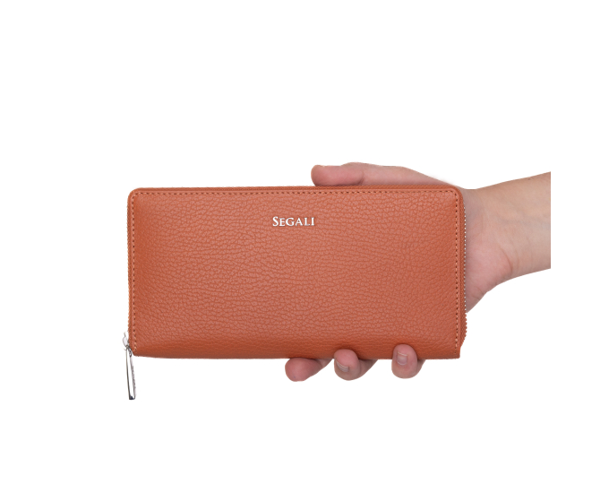 Dámská peněženka kožená SEGALI 7395 cuoio