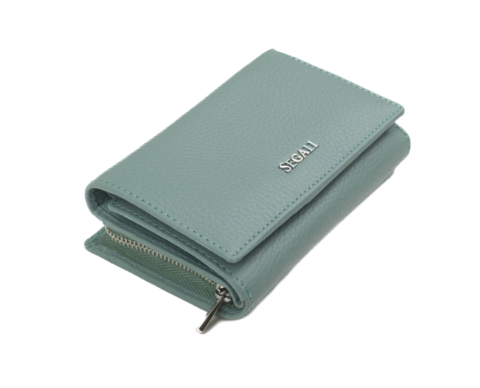 Dámská peněženka kožená SEGALI 7074 B sage