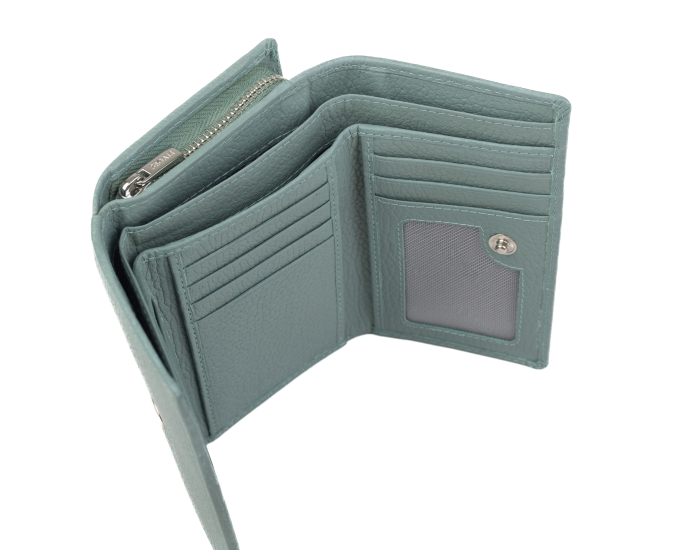 Dámská peněženka kožená SEGALI 7074 B sage