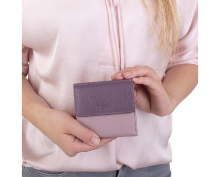 Dámská peněženka kožená SEGALI 61337 orchid/rose