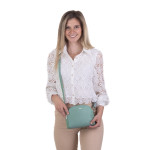 Dámská kabelka kožená SEGALI 12 sage