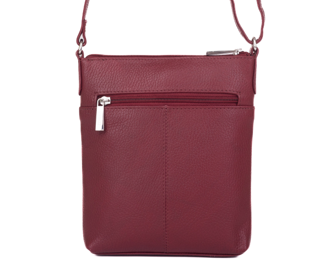 Dámská kabelka kožená SEGALI 7001 B bordo