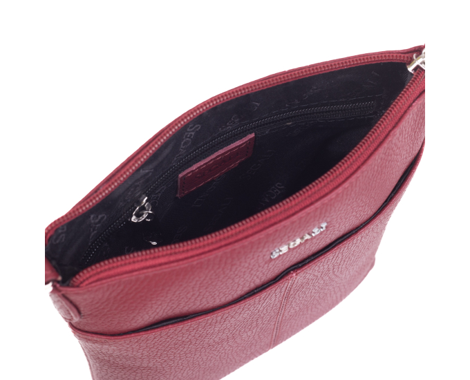 Dámská kabelka kožená SEGALI 7001 B bordo