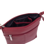 Dámská kabelka kožená SEGALI 7001 B bordo