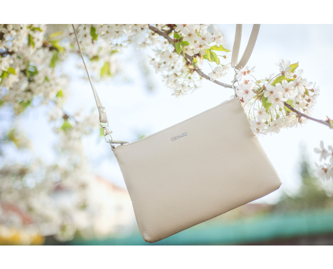 Dámská kabelka kožená SEGALI A6C blanco roto