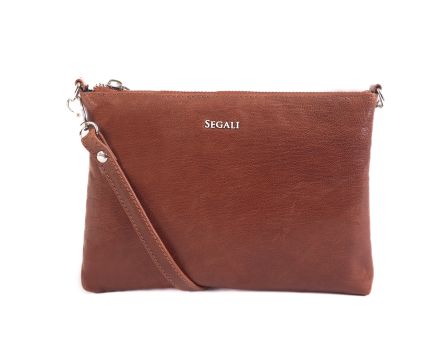 Dámská kabelka kožená SEGALI A6C G koňak