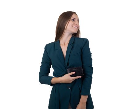 Dámská peněženka kožená SEGALI 7680 černá