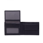 Pánská peněženka kožená SEGALI 80892 černá/šedá