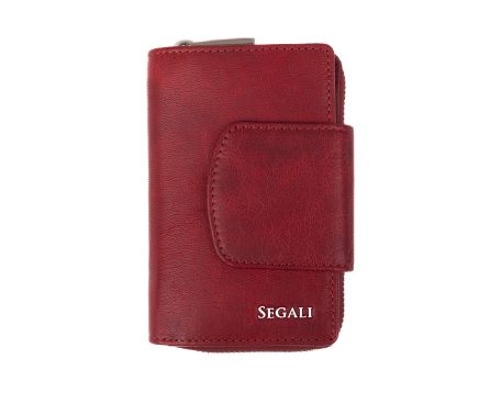 Dámská peněženka kožená SEGALI 7674 portwine