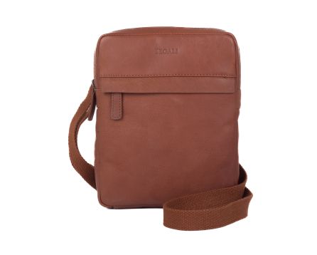 Pánská taška přes rameno kožená SEGALI 1852 koňak