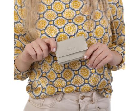 Dámská peněženka kožená SEGALI 1756 B blanco roto