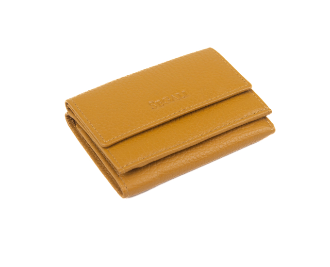 Dámská peněženka kožená SEGALI 1756 B mostaza