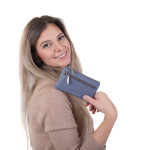 Klíčenka kožená SEGALI 7291 A lavender